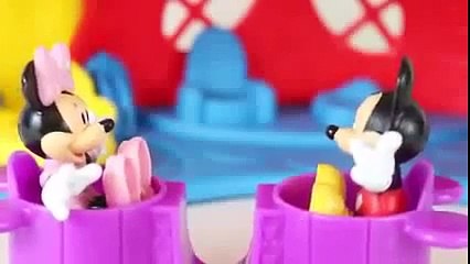 Mickey Mouse Fly 'n Slide Clubhouse Playset with Peppa Pig & Minnie Mouse by Disneycollect