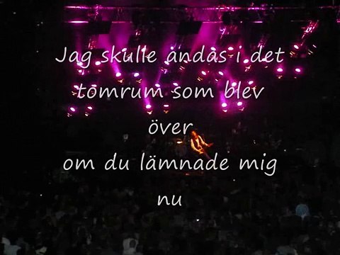 Lars Winnerbäck feat. Miss Li - Om du lämnade mig nu, lyrics