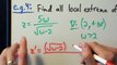 Calculus I - Local (Relative) Extrema and First Derivative Test - Example 4