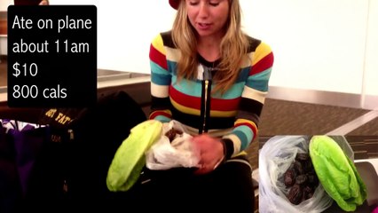 What I eat on a HIGH CARB Diet travelling (on plane etc)