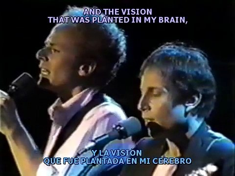 EL sonido del silencio (En Vivo) Subtitulado español - ingles