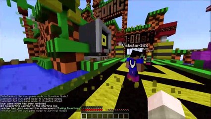 Minecraft- Sonic The Hedgehog Battle Race Mini-Game Challenge!