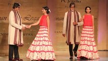 Amitabh Bachchan & Shweta | 5th Annual Mijwan Fashion Show