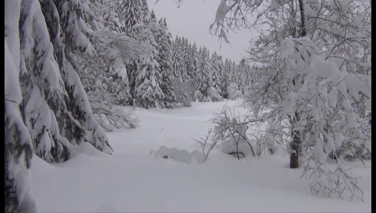 Mont Dore sous la neige