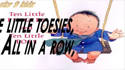Five little toesies, rhymes  kidz