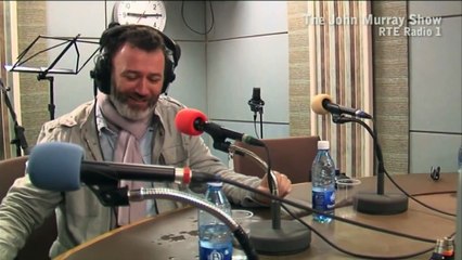 Tommy Tiernan chatting to John Murray live on RTÉ Radio 1