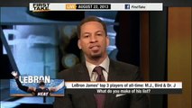 First Take - The Top 3 Greatest NBA Players of All Time List