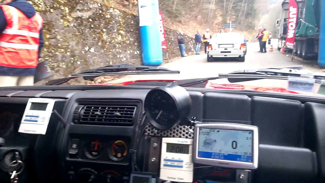 Montée de la course de côte de Wagenbourg en R5 turbo partie 2