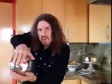 Comedic magician's funny magic