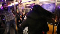 Transformer une rame de métro en boite de nuit! En mode Dj Dance Party à New York
