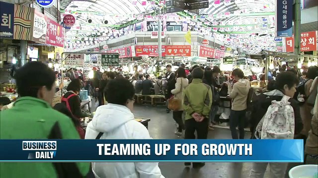 Growing traditional Korean markets with Supermarkets 함께 커가는 마트와 전통시장