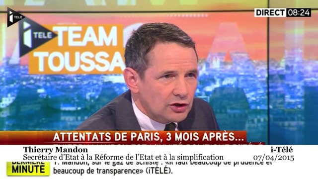 Thierry Mandon : «Le 11 janvier, ça ne peut pas être un esprit des élites»
