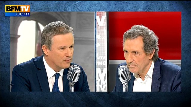 Essonne: unis pour nettoyer la vie politique estime Nicolas Dupont-Aignan