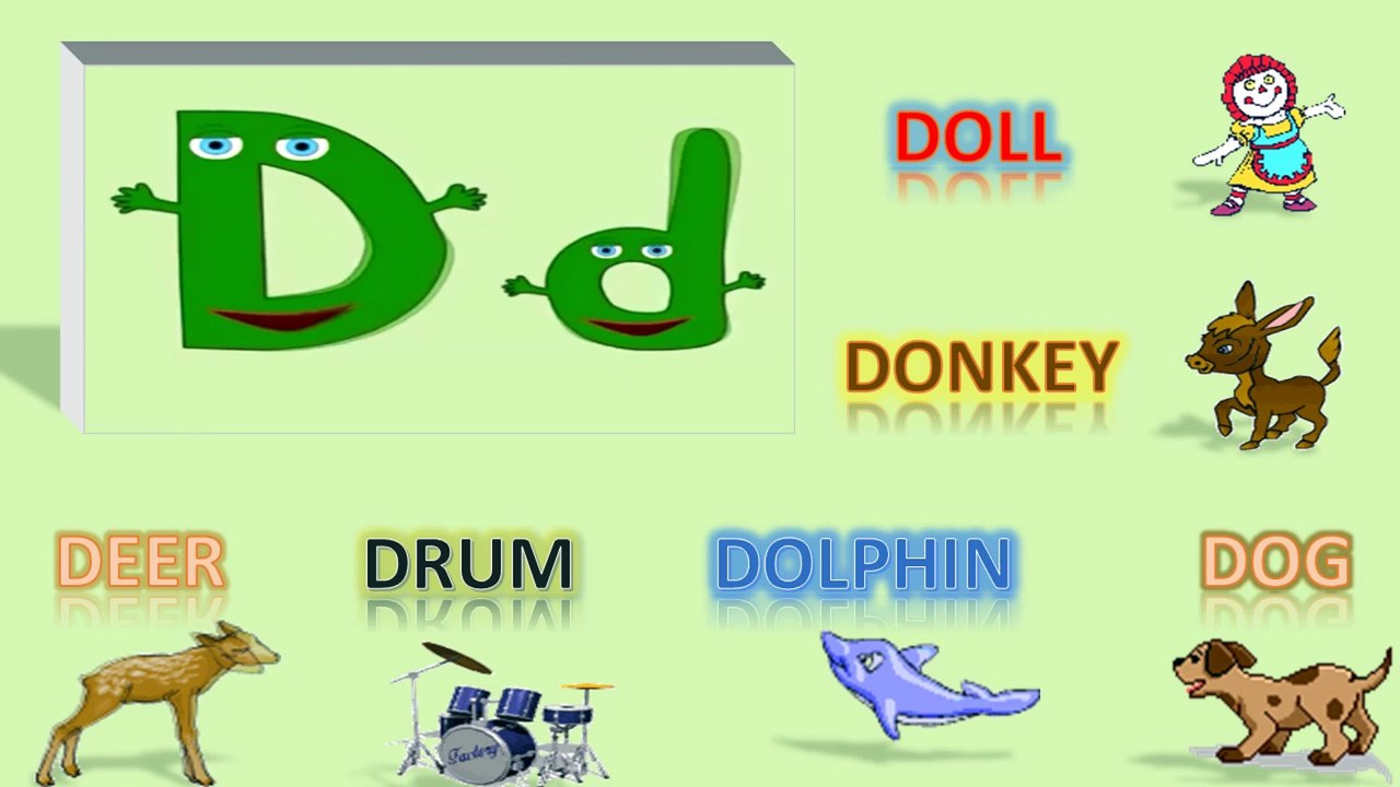 Letter D Song