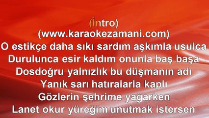 Barış Sarıdede - Unut Unutabilirsen - 2011 TÜRKÇE KARAOKE