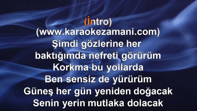 Barkın - Haydi Çek Git - 2012 TÜRKÇE KARAOKE