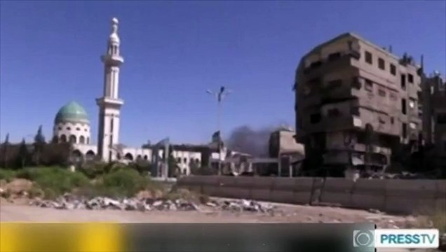 Daesh : Les Palestiniens fuient le camp de Yarmouk, en Syrie.