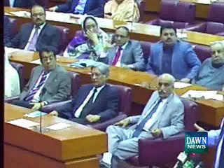 Nawaz Sharif Speech During Joint Session of Parliament