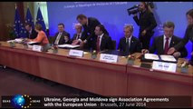 Ukraine, Georgia and Moldova sign Association Agreements with the EU