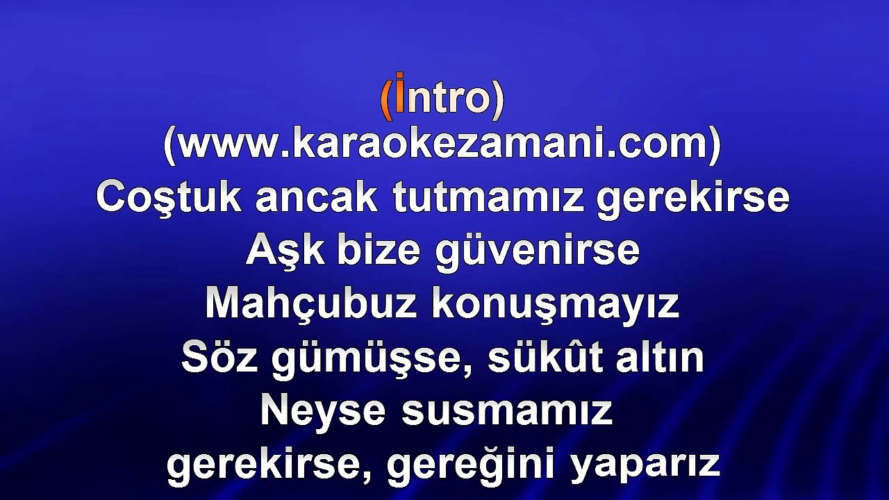Bengü - Aşkım - (By Ozan Çolakoğlu) - 2011 TÜRKÇE KARAOKE
