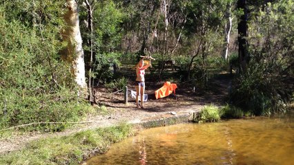 petit point d'eau posé