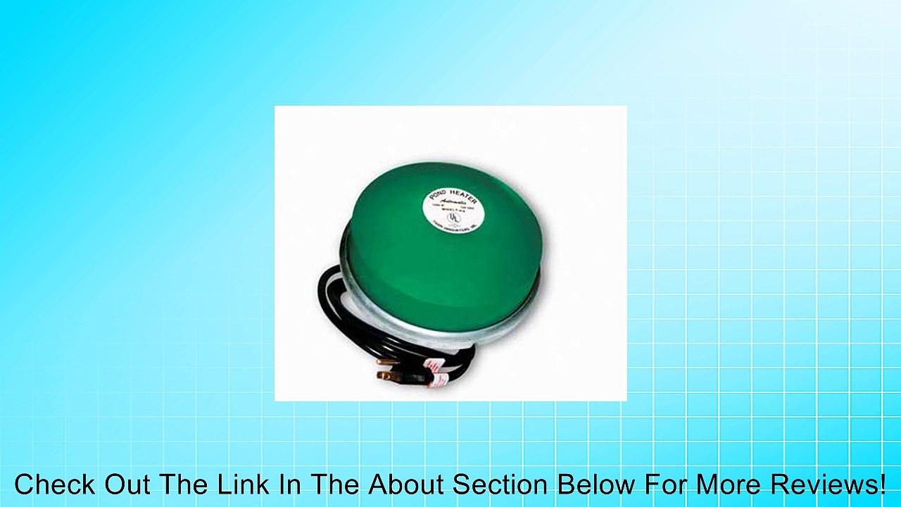 P418 POND FLOAT DEICER 1250W Review