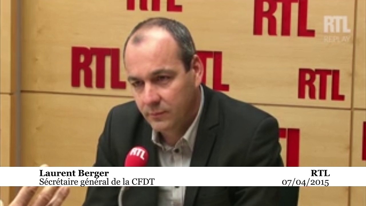 Laurent Berger : le débat sur le contrat de travail «est clos»