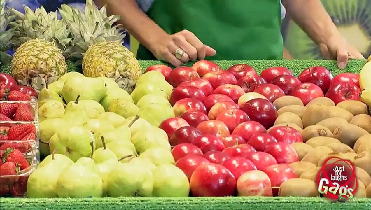 Little Boy Pees On Fruits