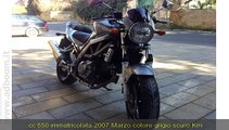 CATANIA, CALTAGIRONE   SUZUKI  SV 650 TIPO VEICOLO SUPER SPORTIVE CC 650