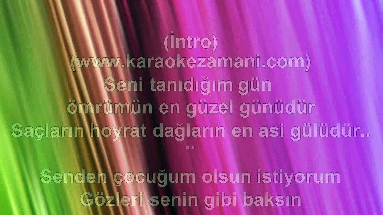 Berdan Mardini - Senden Çocuğum Olsun - 2005 TÜRKÇE KARAOKE