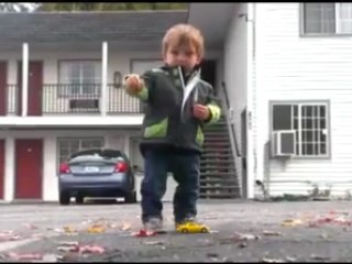 This kid is killin it