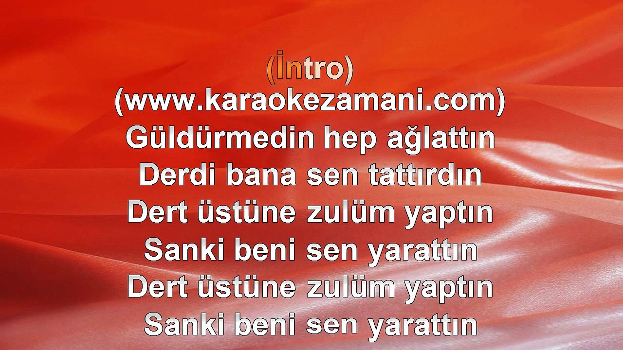 Bergen - Sev Yeter - 1990 TÜRKÇE KARAOKE