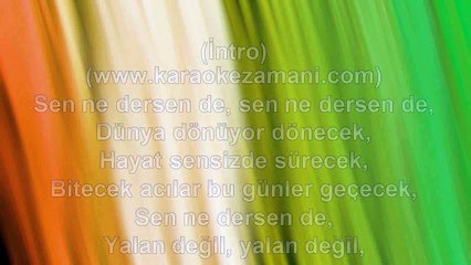 Berkay - Dünya Dönüyor - 2012 TÜRKÇE KARAOKE