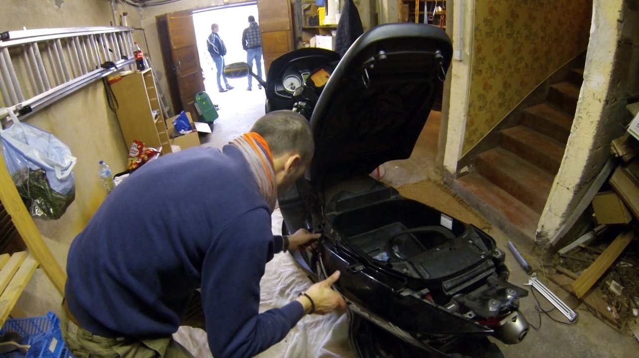 Montage de passage de roue Tmax phase1