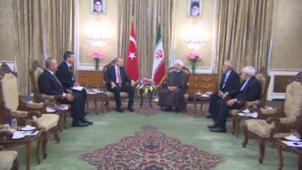 Cumhurbaşkanı Erdoğan-Ruhani Görüşmesi