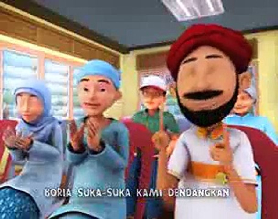 Upin & Ipin bernyanyi - Boria Suka-Suka