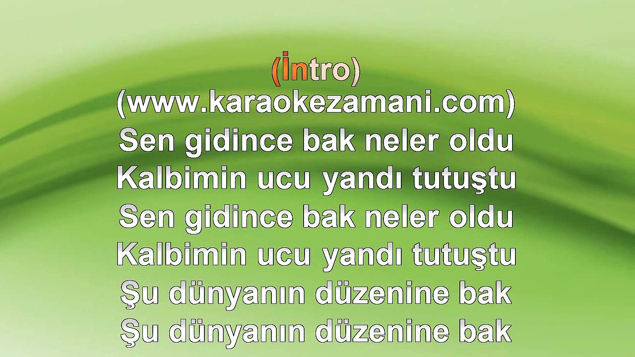Beyaz Kelebekler - Sen Gidince Bak Neler Oldu - 1972 TÜRKÇE KARAOKE