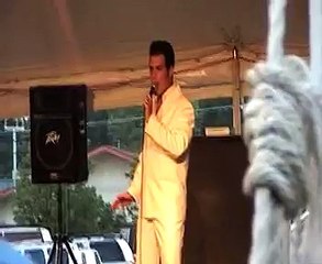 Franz Goovaerts sings Love Me Tender end at Elvis Week 2005 video