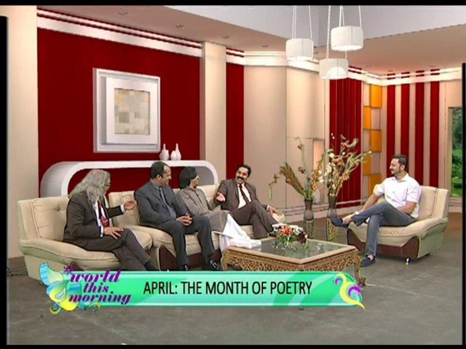 World This Morning - Poetry Month