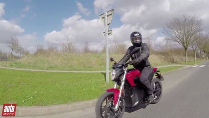 Moto électrique -  ZeroMotorcycles SR 2015 : essai AutoMoto
