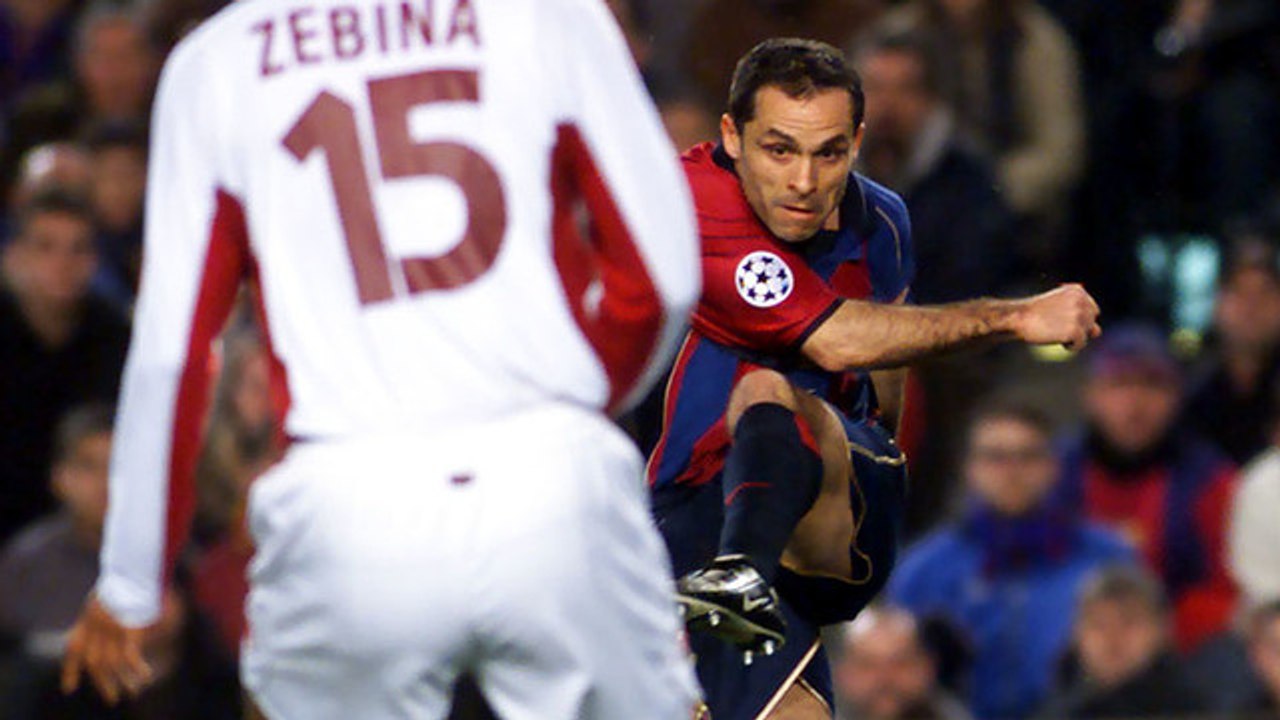 Sergi Barjuan's best goals with FC Barcelona