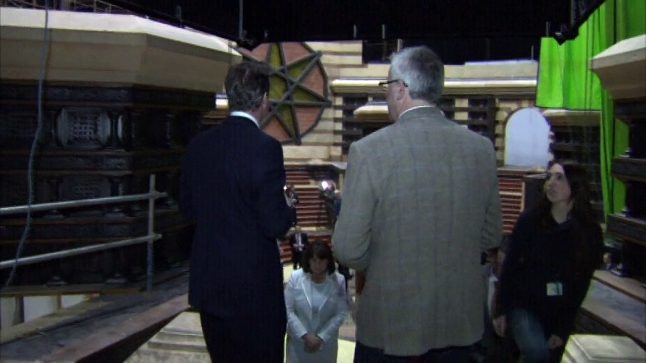 PM and SamCam visit Game of Thrones set in Belfast