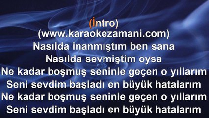 Bulut - Yalan - 2012 TÜRKÇE KARAOKE