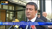 Manuel Valls évoque Jean Germain: 