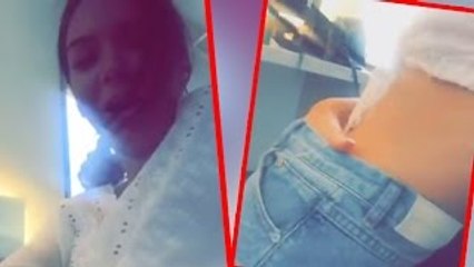 Lesbian Alert Kylie Jenner Gropes Her Sister on Snapchat Full Video and Detail