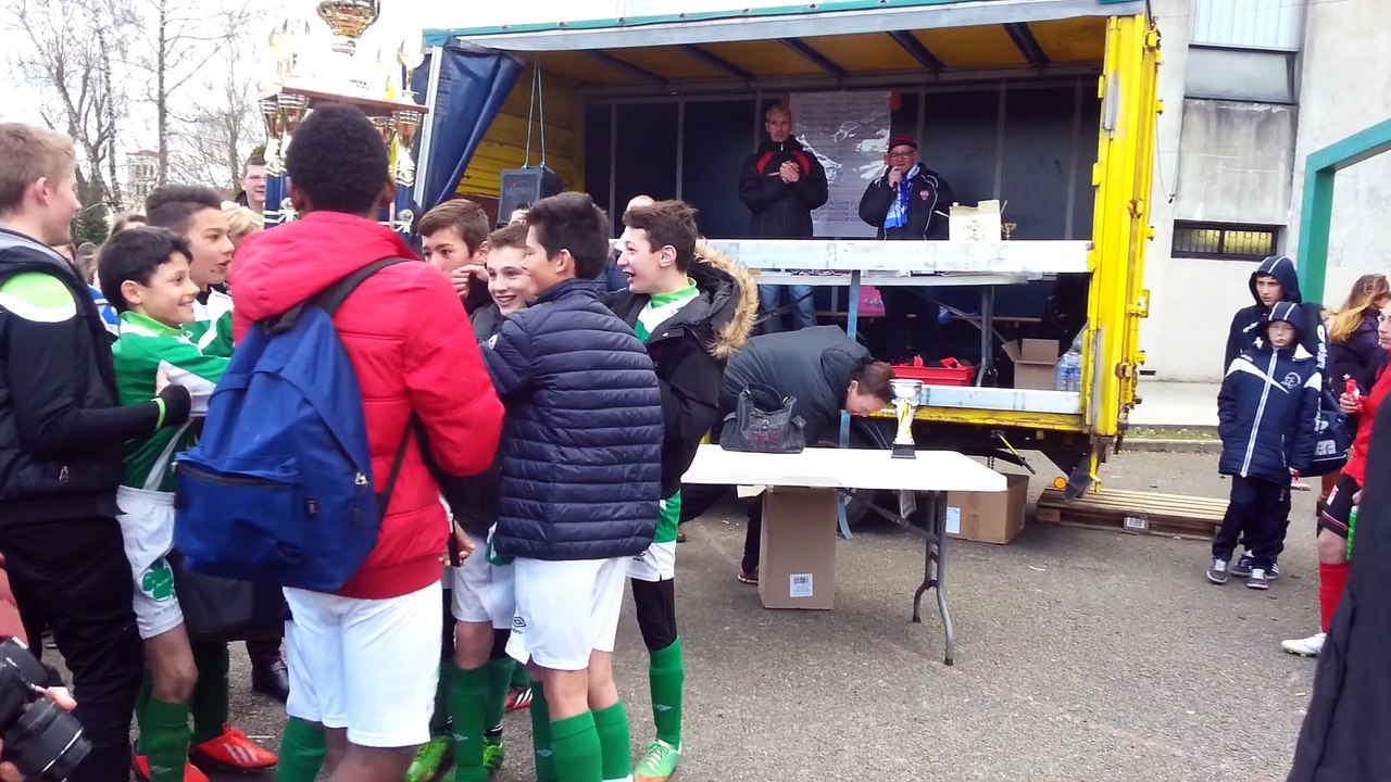 Victoire U13 au tournoi de Roche St Genest