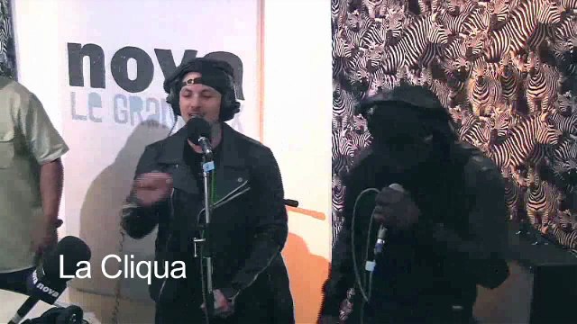 La Cliqua - Nova tire la langue (Live & Interview)