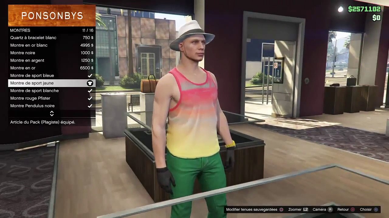 GTA 5 Online - AVOIR LES SEINS NUS SUR SON PERSO FEMININ SUR GTA5 ONLINE EN 1.24/1.26 NEW METHODE
