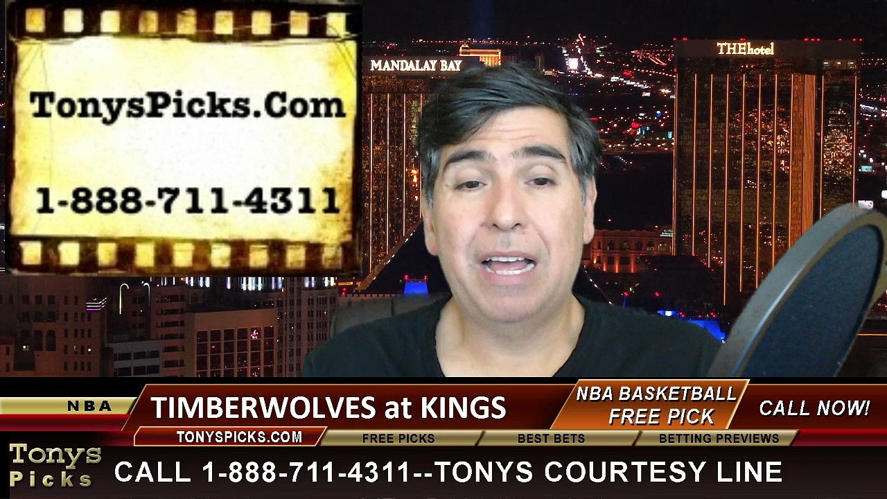 Sacramento Kings vs. Minnesota Timberwolves Free Pick Prediction NBA Pro Basketball Odds Preview 3-24-2015