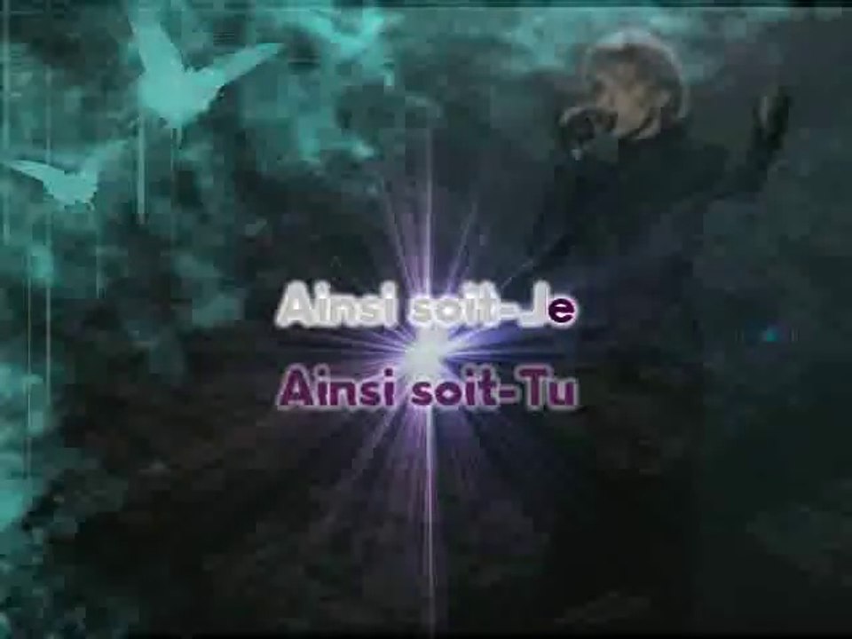 KARAOKE MYLENE FARMER - Ainsi soit je